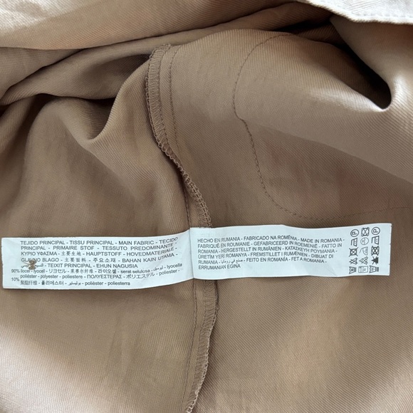 Zara Brown Button-Down Dress - Picture 4 of 4